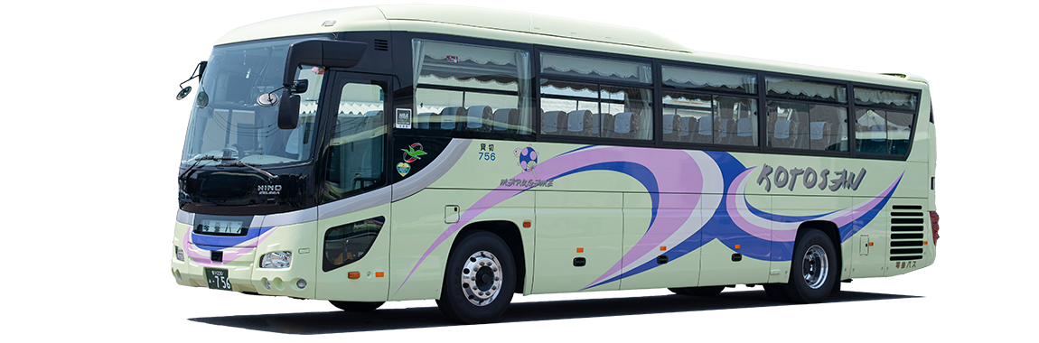 香川県 丸亀市で路線バス 貸切バス うどんバスを運行する琴参バス株式会社