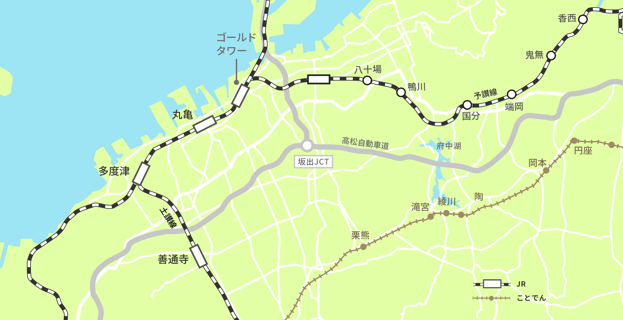 各路線図