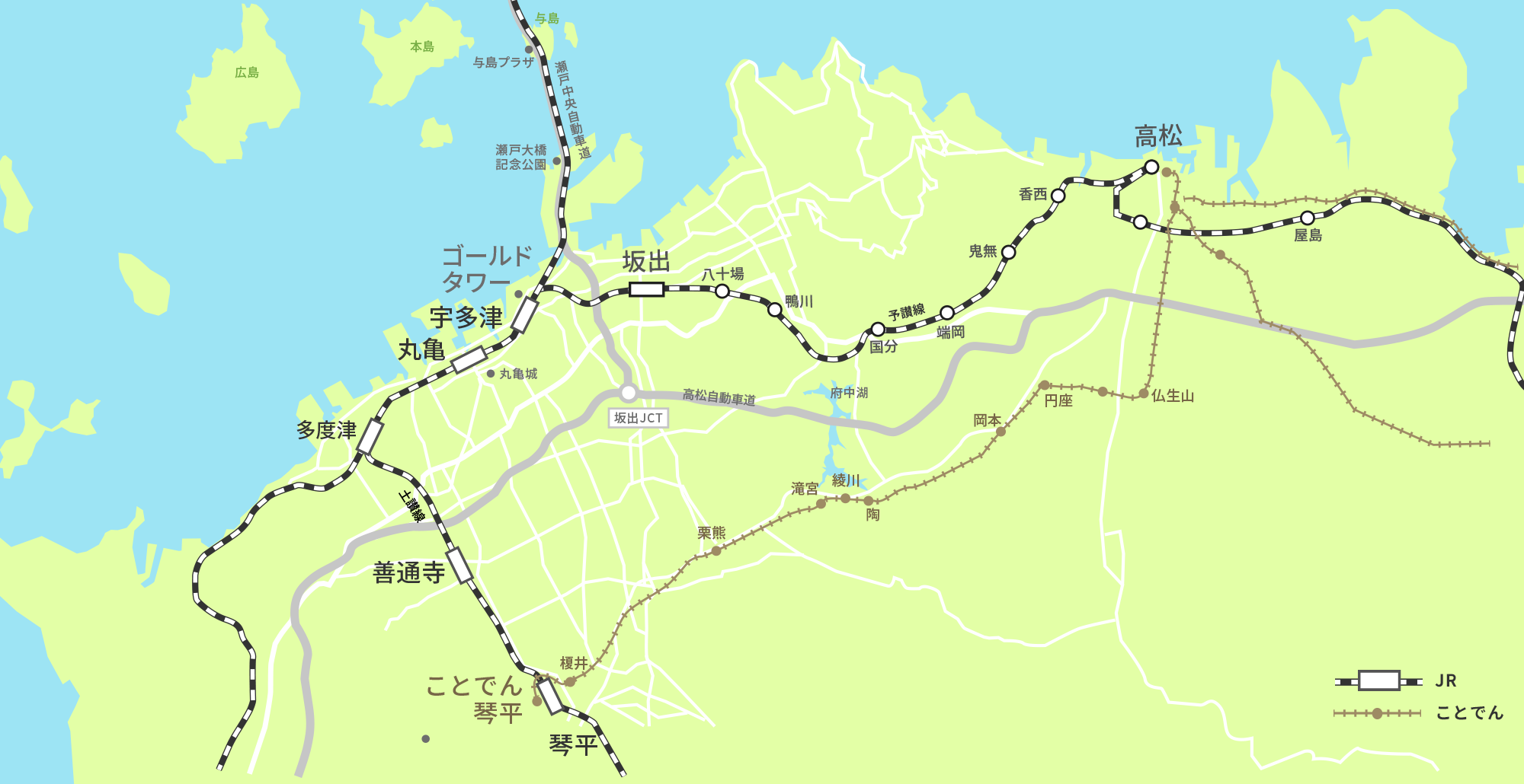 各路線図